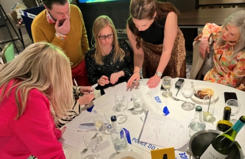 Crime & Dine problem solving'